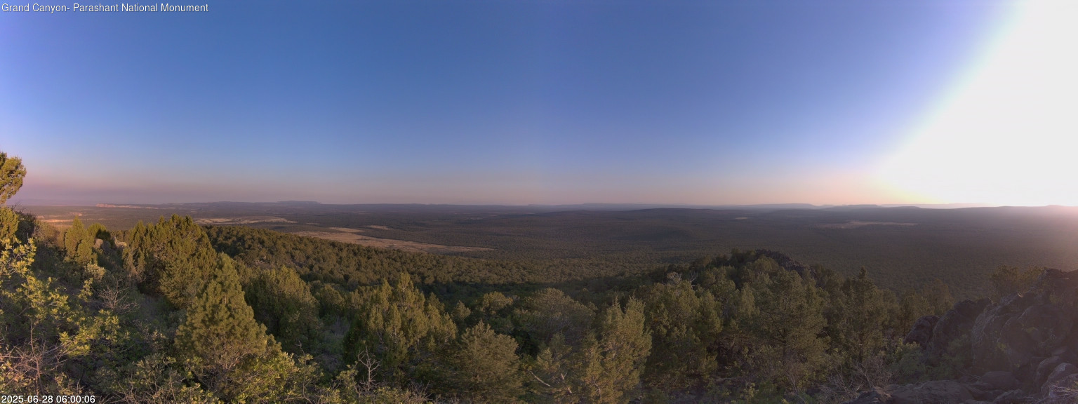 time-lapse frame, Mt Dellenbaugh - North Vista webcam
