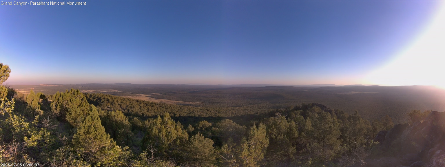 time-lapse frame, Mt Dellenbaugh - North Vista webcam