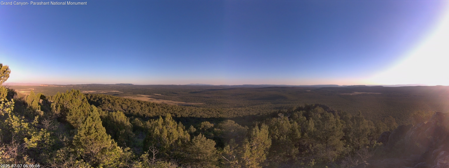 time-lapse frame, Mt Dellenbaugh - North Vista webcam