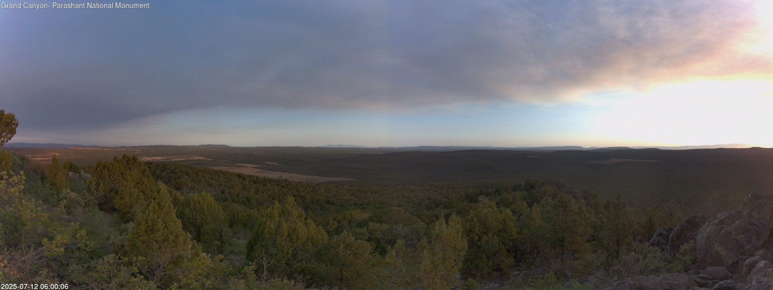 time-lapse frame, Mt Dellenbaugh - North Vista webcam