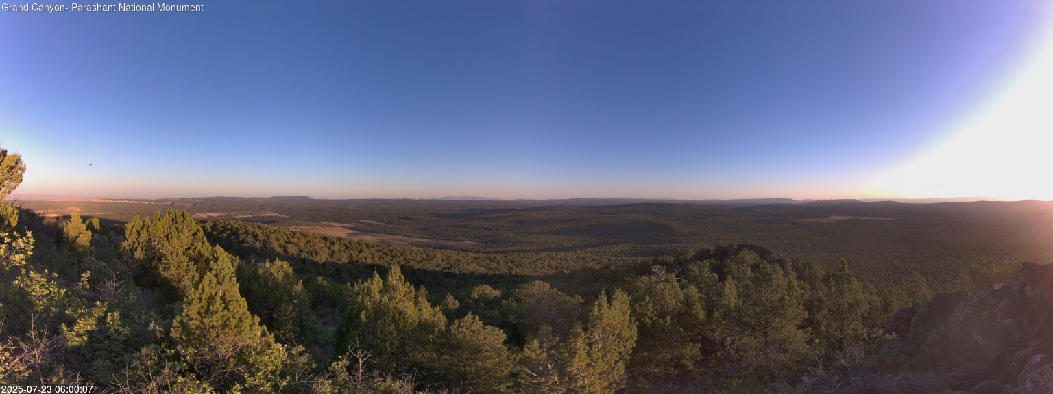 time-lapse frame, Mt Dellenbaugh - North Vista webcam