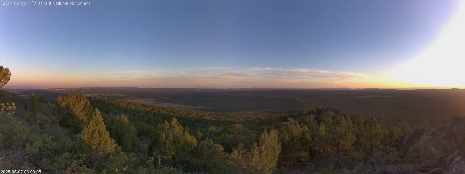 time-lapse frame, Mt Dellenbaugh - North Vista webcam