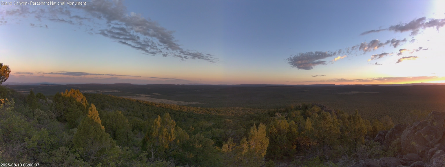 time-lapse frame, Mt Dellenbaugh - North Vista webcam