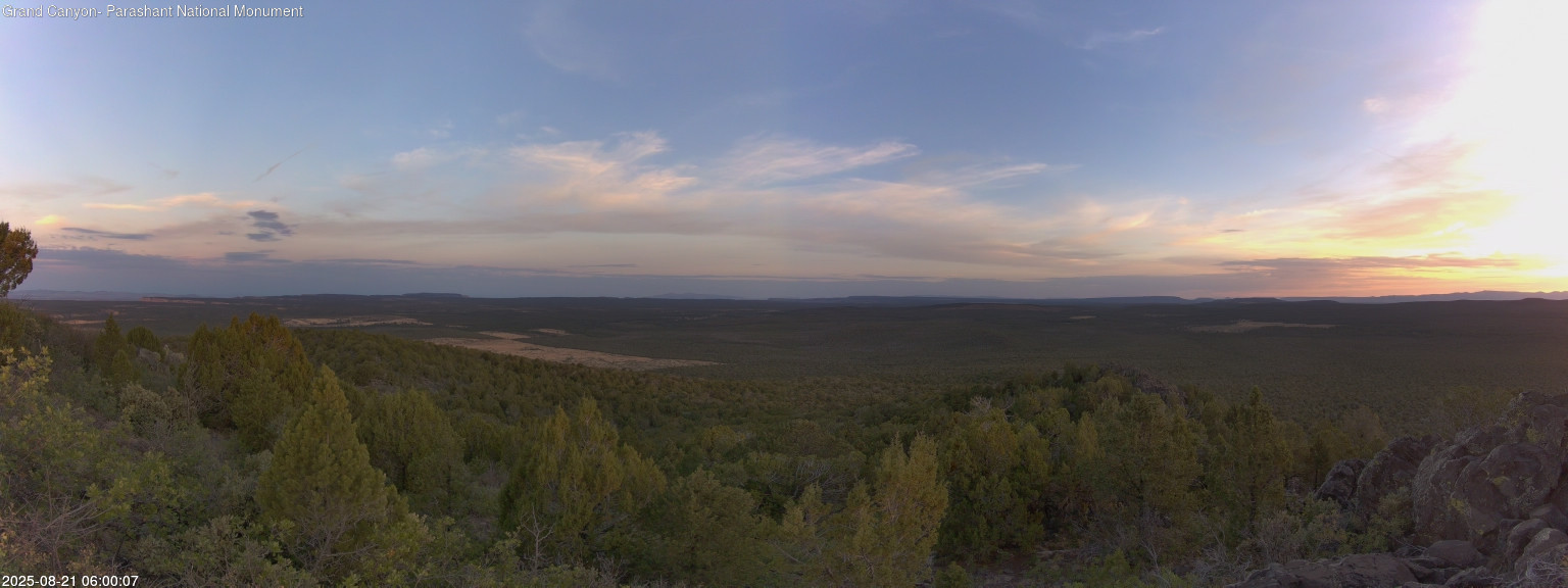 time-lapse frame, Mt Dellenbaugh - North Vista webcam