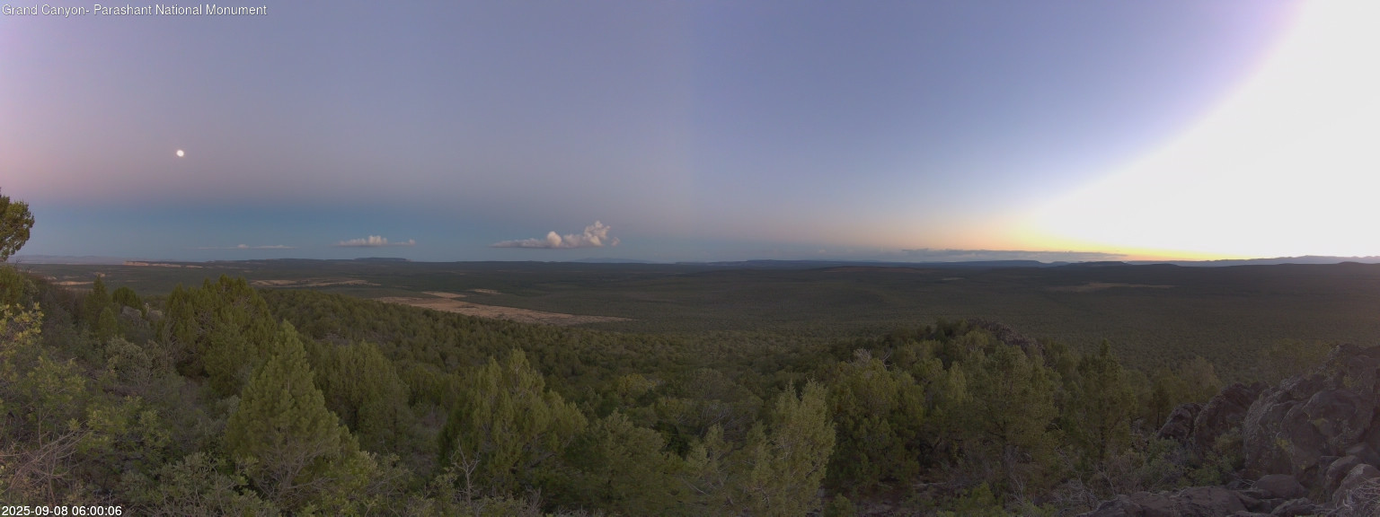 time-lapse frame, Mt Dellenbaugh - North Vista webcam