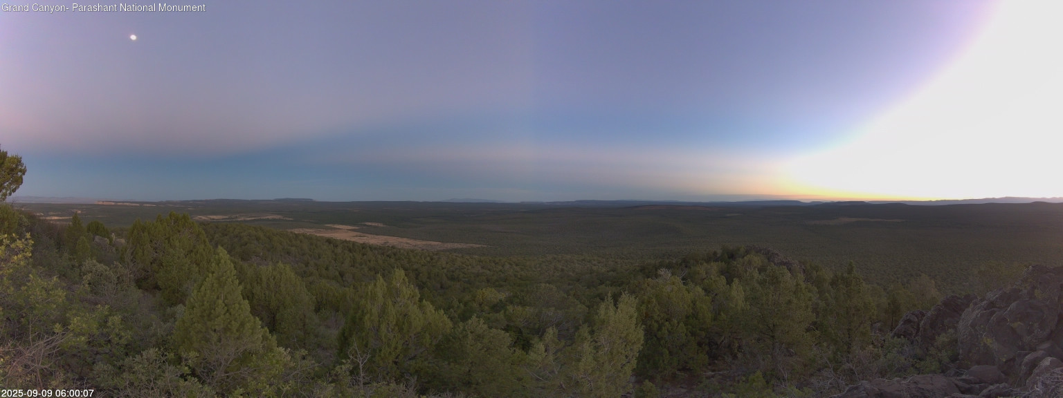 time-lapse frame, Mt Dellenbaugh - North Vista webcam