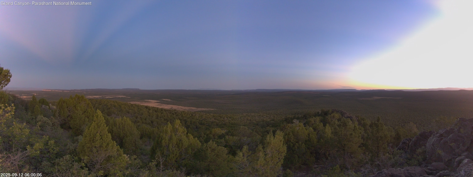 time-lapse frame, Mt Dellenbaugh - North Vista webcam