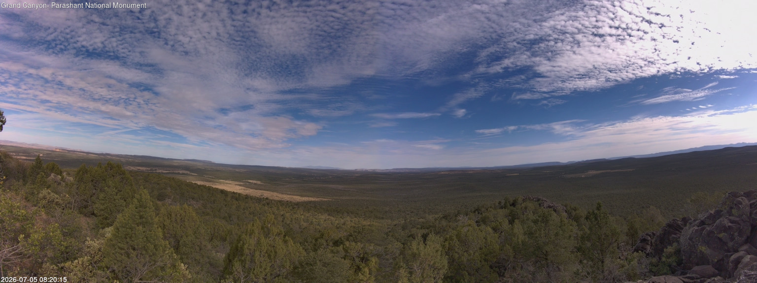 time-lapse frame, Mt Dellenbaugh - North Vista webcam