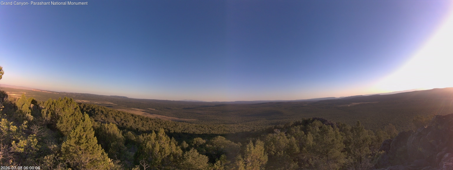 time-lapse frame, Mt Dellenbaugh - North Vista webcam