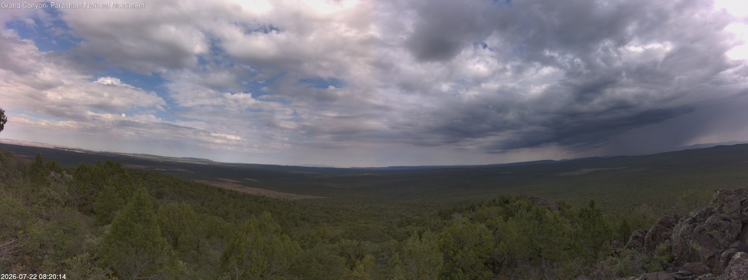 time-lapse frame, Mt Dellenbaugh - North Vista webcam