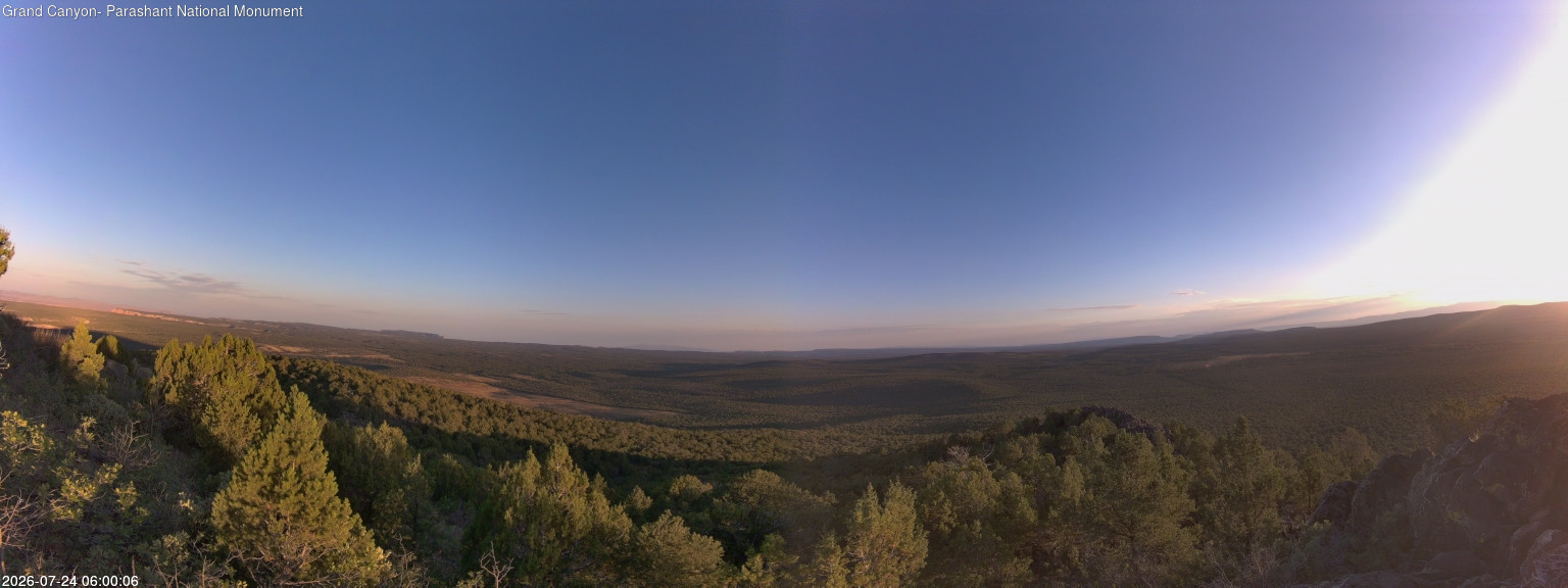time-lapse frame, Mt Dellenbaugh - North Vista webcam