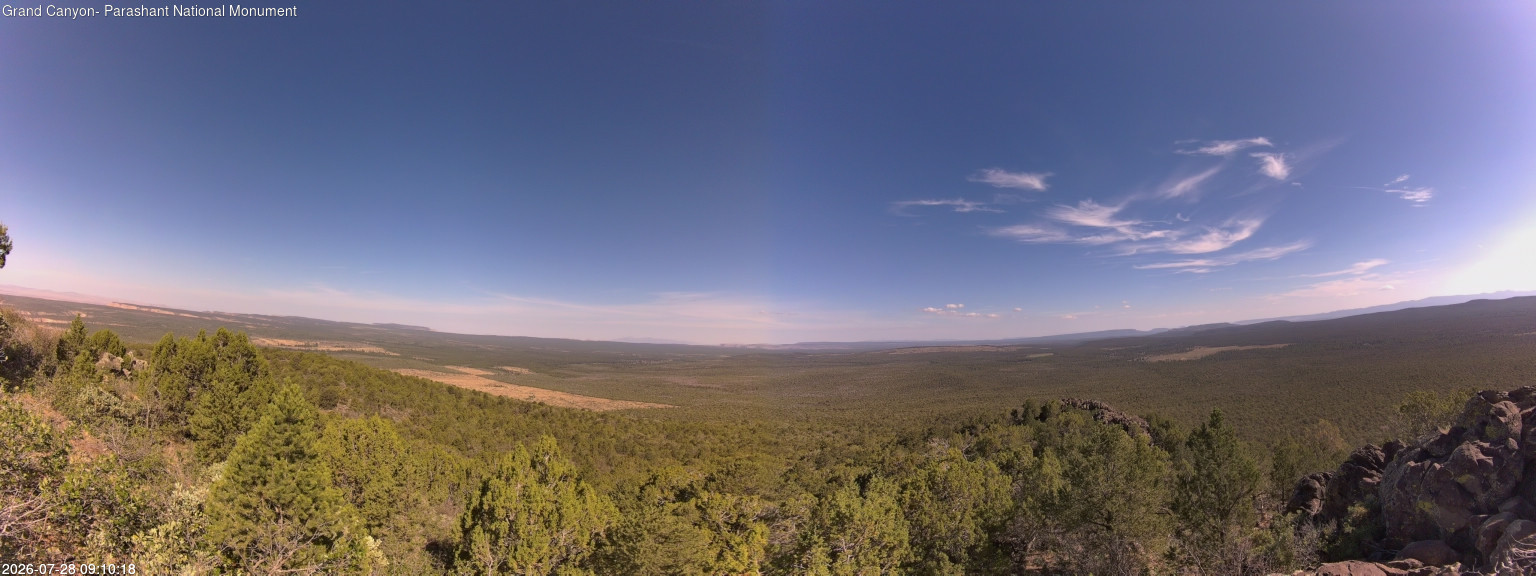 time-lapse frame, Mt Dellenbaugh - North Vista webcam