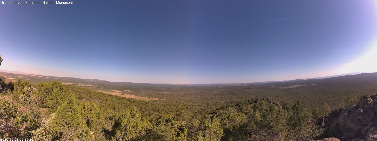 time-lapse frame, Mt Dellenbaugh - North Vista webcam