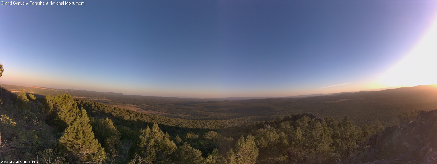 time-lapse frame, Mt Dellenbaugh - North Vista webcam