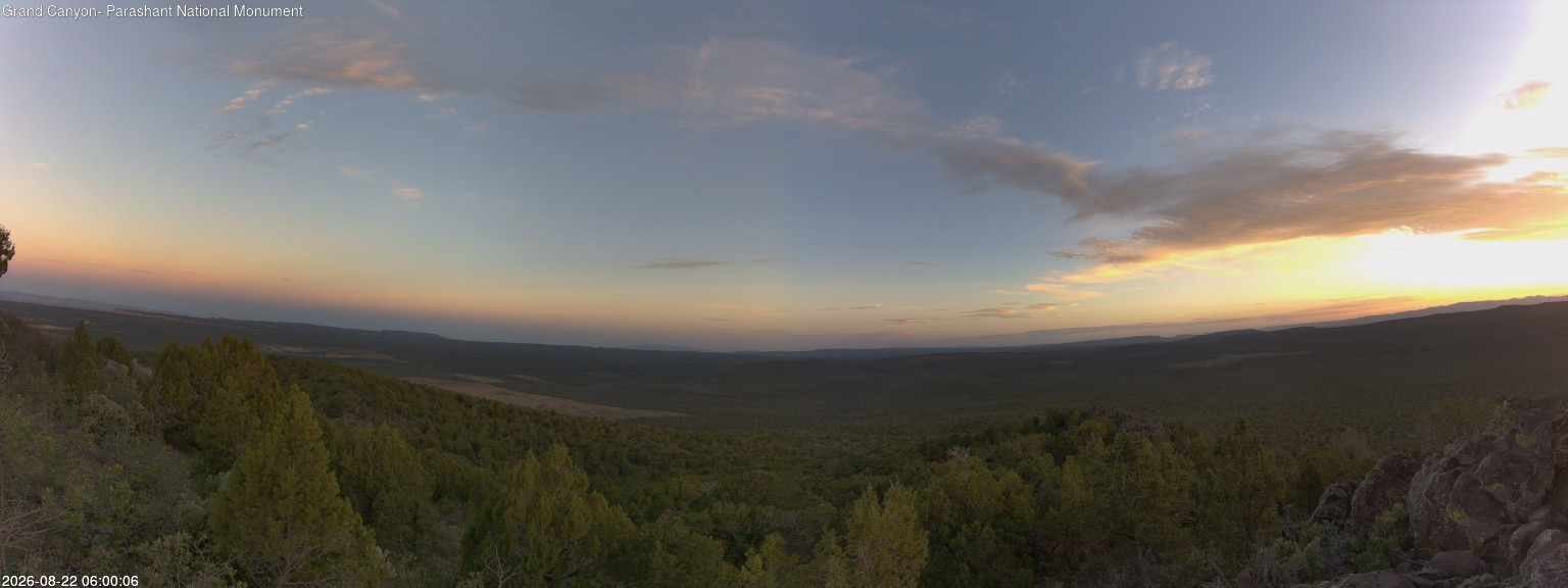 time-lapse frame, Mt Dellenbaugh - North Vista webcam