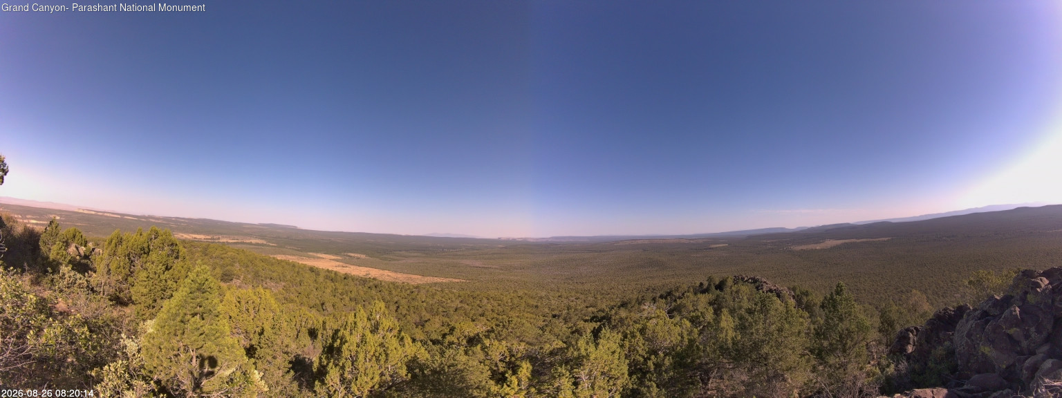 time-lapse frame, Mt Dellenbaugh - North Vista webcam