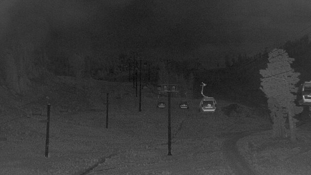 time-lapse frame, Mammoth Main Lodge webcam