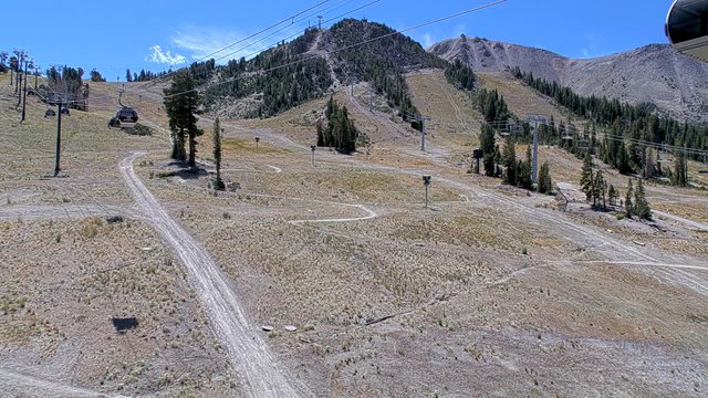 view from Mammoth Main Lodge on 2026-08-26
