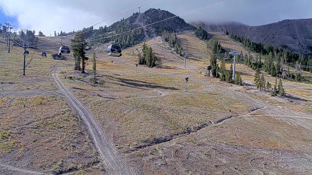time-lapse frame, Mammoth Main Lodge webcam