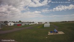 view from North view of Lacombe Airport on 2025-05-18