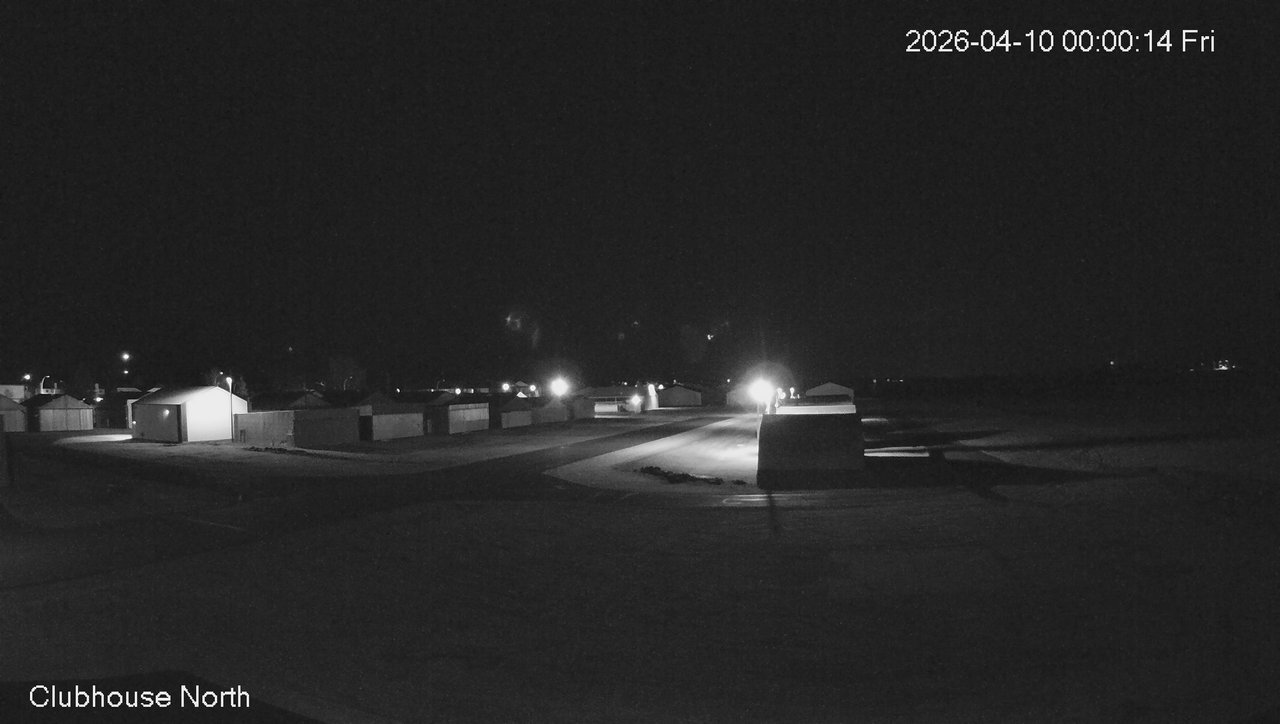 time-lapse frame, North view of Lacombe Airport webcam