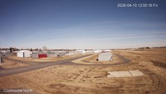 view from North view of Lacombe Airport on 2026-04-10