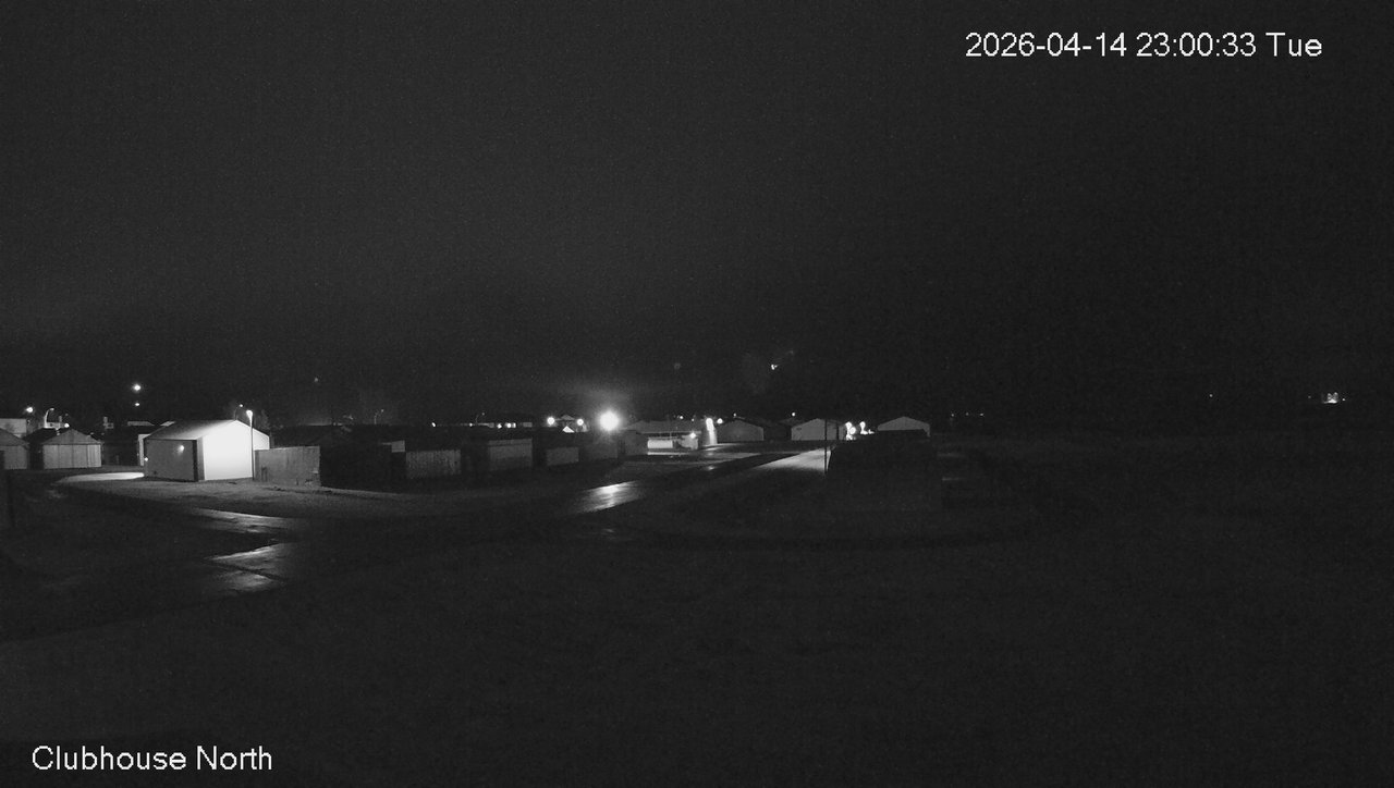 time-lapse frame, North view of Lacombe Airport webcam