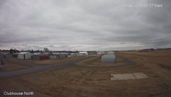 view from North view of Lacombe Airport on 2026-04-22