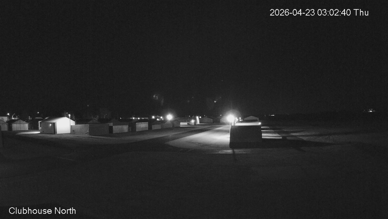 time-lapse frame, North view of Lacombe Airport webcam
