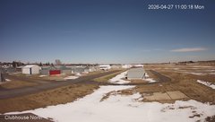 view from North view of Lacombe Airport on 2026-04-27
