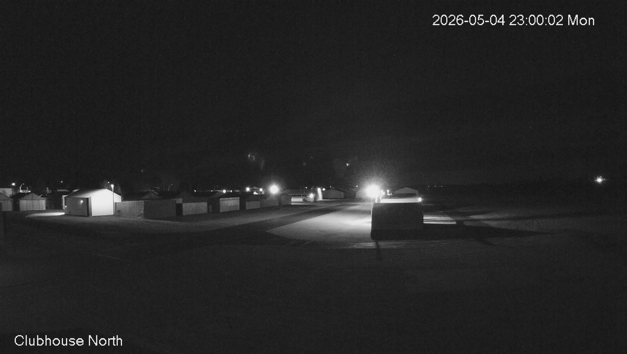time-lapse frame, North view of Lacombe Airport webcam