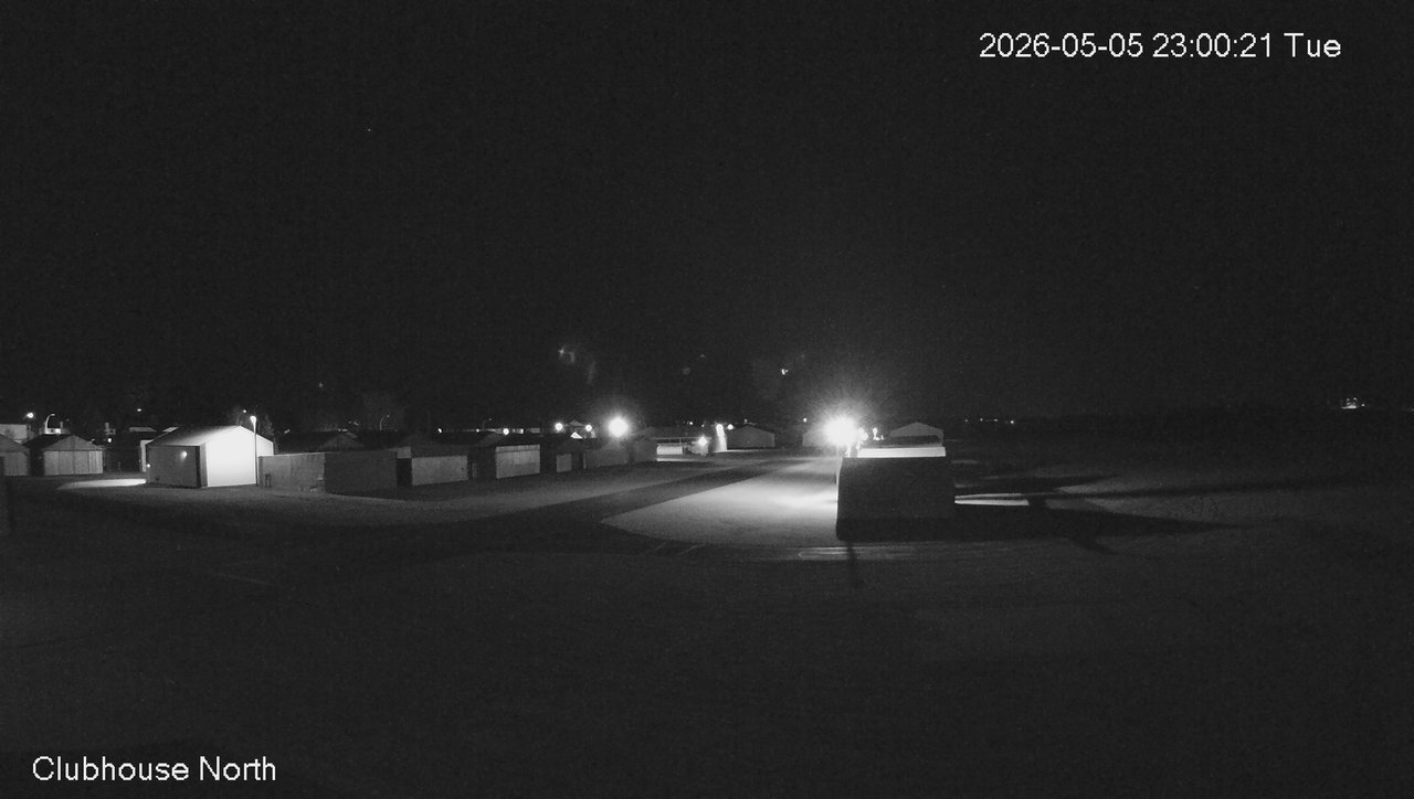 time-lapse frame, North view of Lacombe Airport webcam