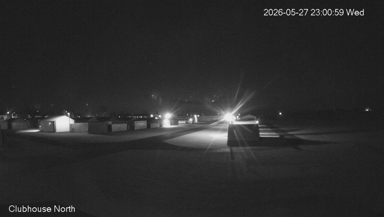 time-lapse frame, North view of Lacombe Airport webcam