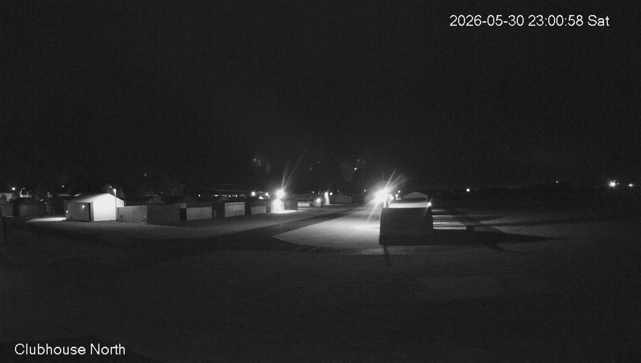 time-lapse frame, North view of Lacombe Airport webcam