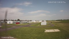 view from North view of Lacombe Airport on 2026-07-09