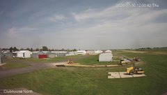 view from North view of Lacombe Airport on 2026-07-30