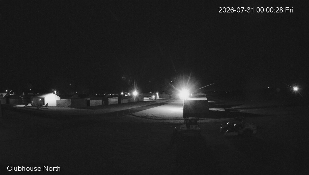 time-lapse frame, North view of Lacombe Airport webcam