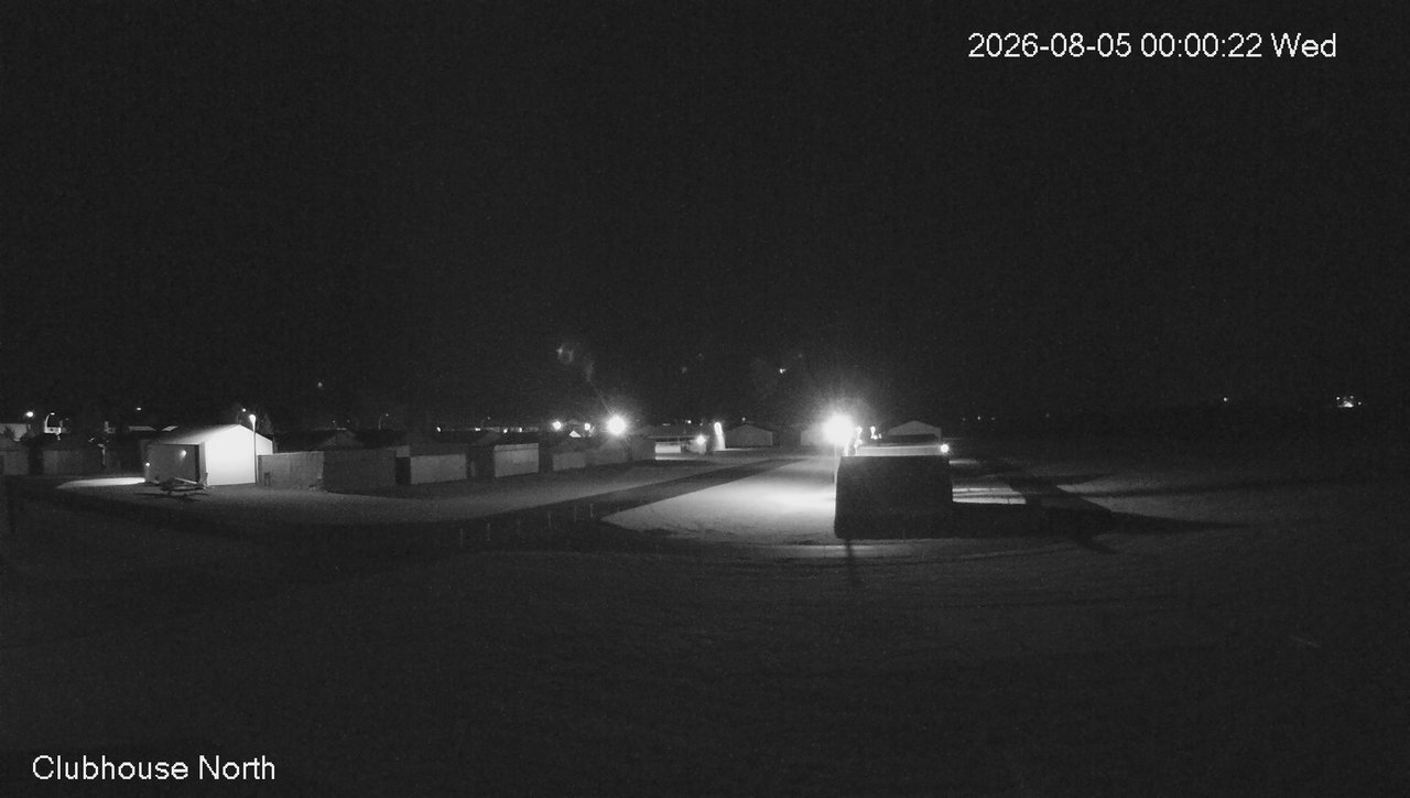 time-lapse frame, North view of Lacombe Airport webcam