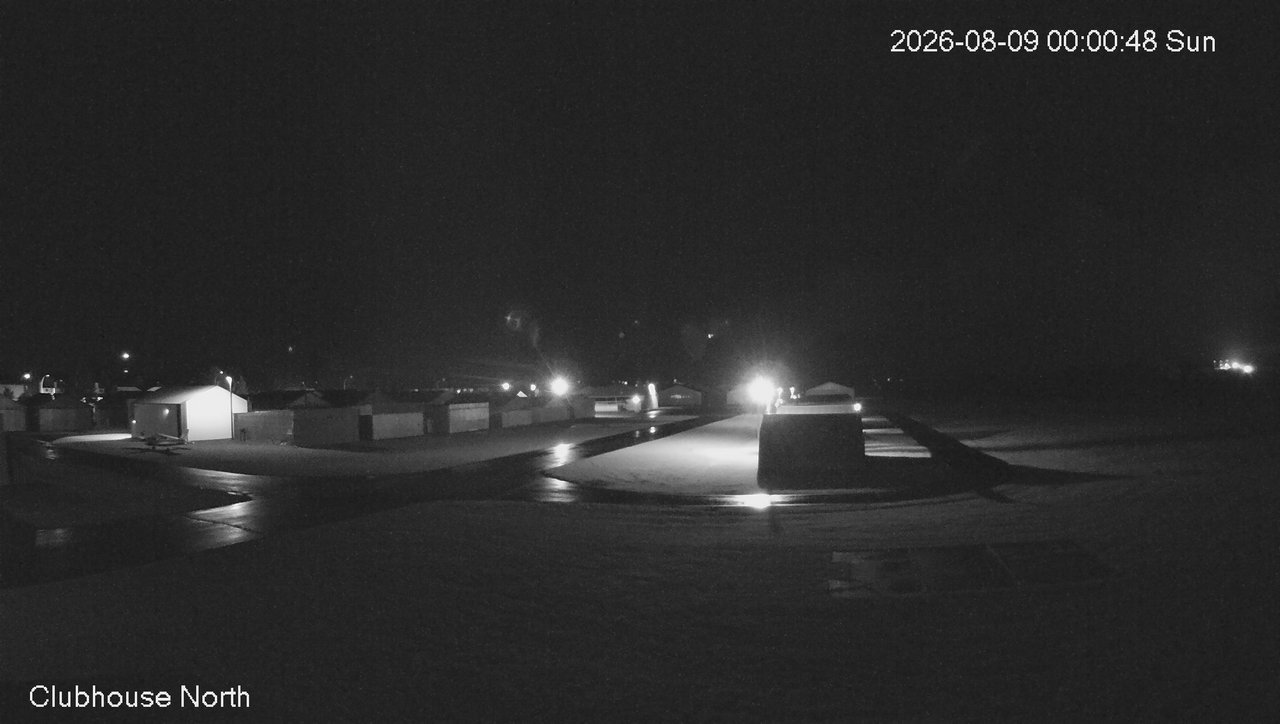 time-lapse frame, North view of Lacombe Airport webcam