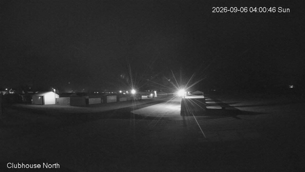 time-lapse frame, North view of Lacombe Airport webcam