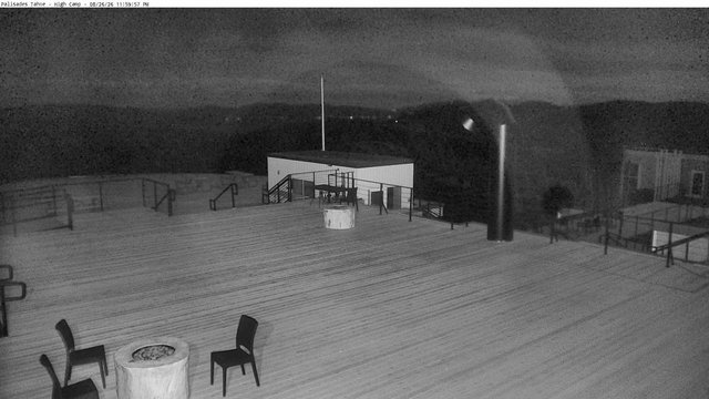 time-lapse frame, Palisades High Camp Views webcam