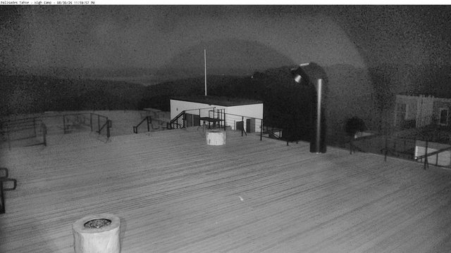 time-lapse frame, Palisades High Camp Views webcam