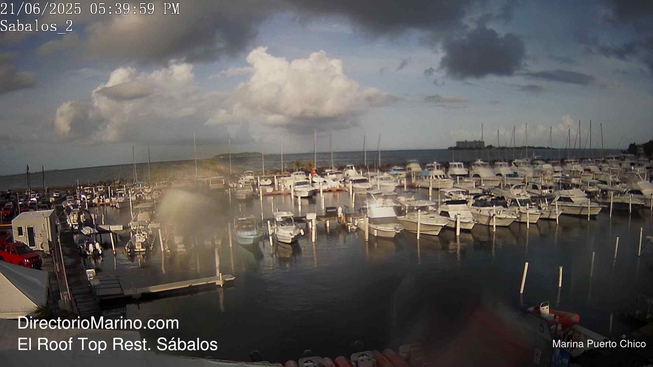 time-lapse frame, PuertoChico webcam
