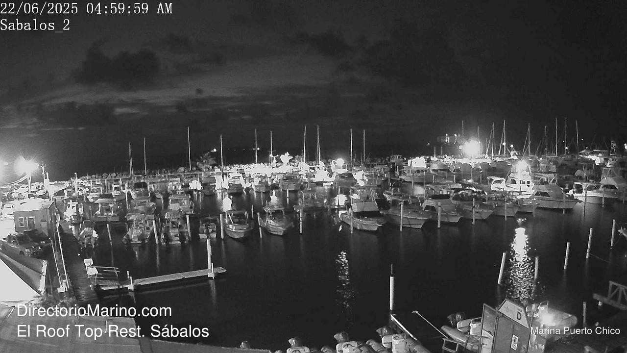 time-lapse frame, PuertoChico webcam