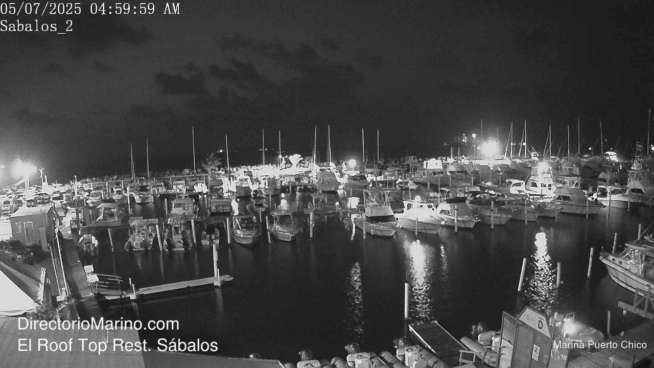 time-lapse frame, PuertoChico webcam