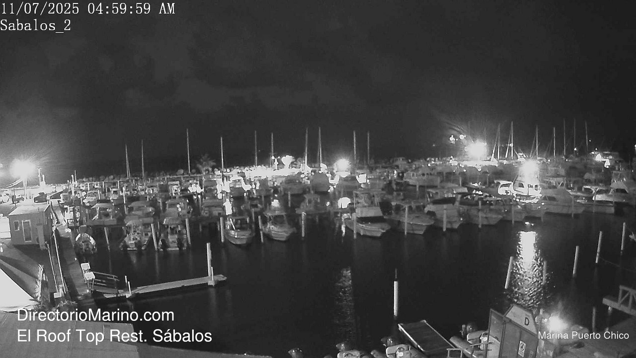 time-lapse frame, PuertoChico webcam