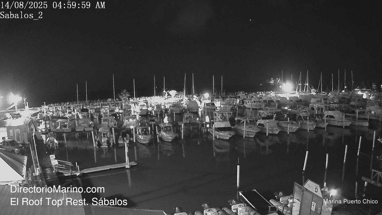 time-lapse frame, PuertoChico webcam