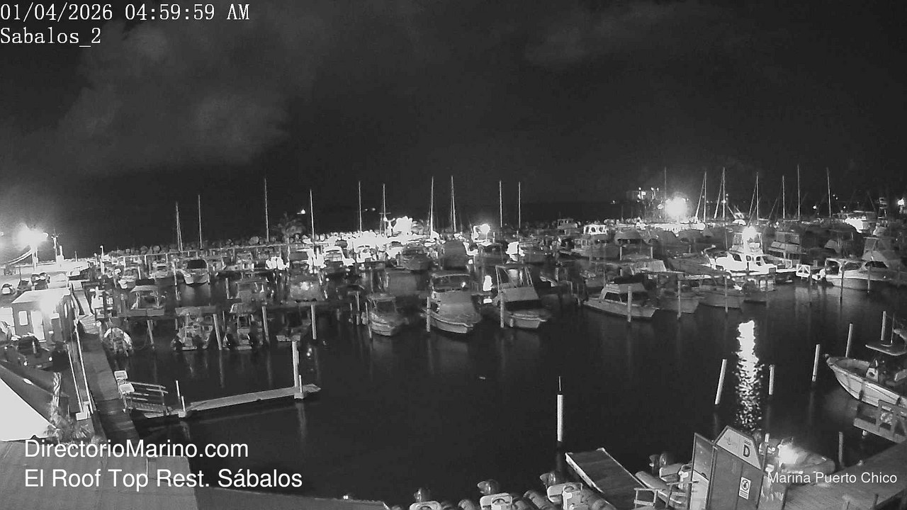 time-lapse frame, PuertoChico webcam