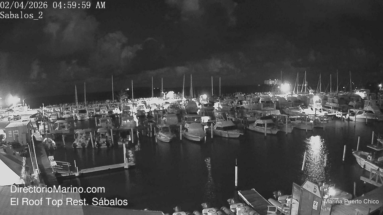 time-lapse frame, PuertoChico webcam