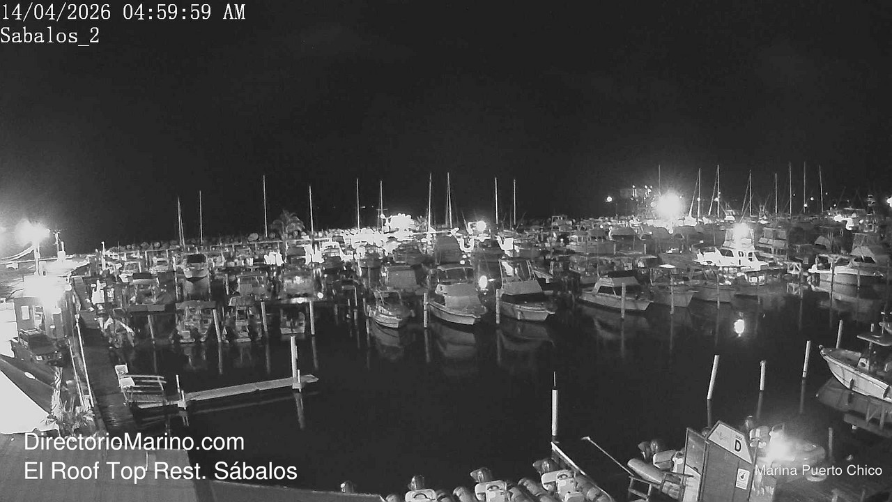 time-lapse frame, PuertoChico webcam